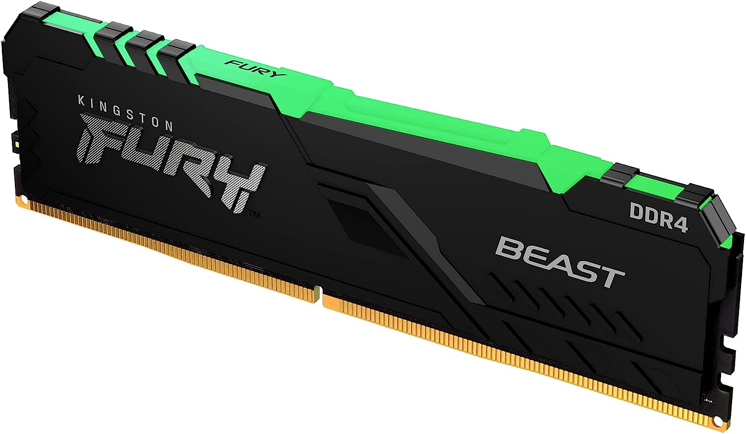 Kingston FURY Beast RGB DDR4 CL16 Desktop Memory Kit of 2 Kingston FURY Beast RGB DDR4 CL16 Desktop Memory Kit of 2